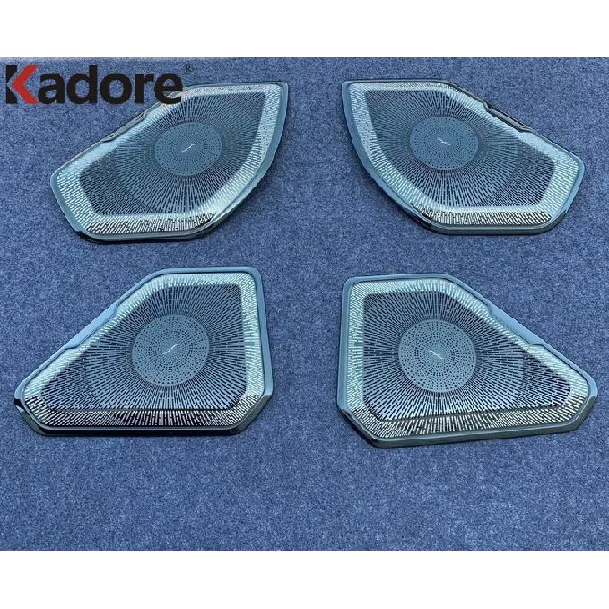 For Toyota RAV4 RAV 4      2024 Car Inner Door Audio Speaker Cover Trim Stereo Loudspeaker Frame Accessories