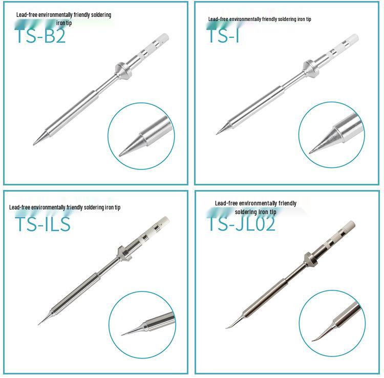 TS100/TS101 Smart Pocket-Sized Electric Soldering Iron Tips: Full Series