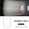 For  2024 2025 Mercedes Benz E GLC Class W214 X254 Central Control Gear Storage Box Protection Frame Interior Accessories