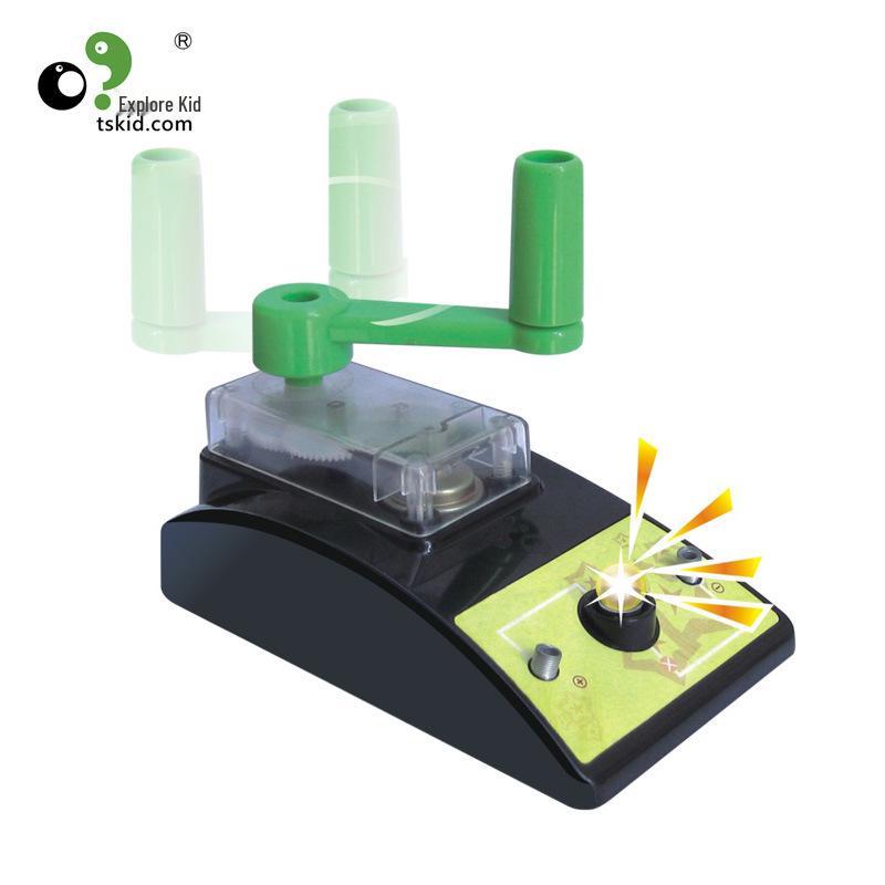 DIY Hand-Crank Generator Science Toy for Kids