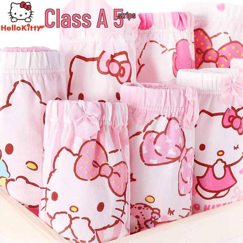 Hello Kitty Girls' Boxer Briefs 5-Pack