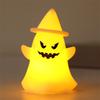 4Pcs Luminated Ghostly Figurine Desk Light Halloween Night Lamp Decoration For Table Mantels Kitchen Countertops Shelf