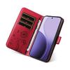 For Oppo Reno14 5G (China)/Oppo Reno14 F 5G/Oppo Reno14 5G (Global) Leather Wallet Case with Strap Dandelion Imprint Phone Stand Cover
