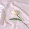 Fiore di Tulipano all'Uncinetto in Filato Fatto a Mano - Simulazione Regalo Eterno