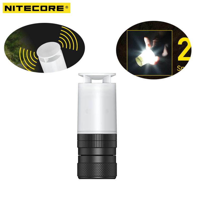 

NITECORE NWE30 Аварийный электронный свисток выживания 120 дБ гудящий ночной сигнал позиционирования спасательной лампы маяк мигающий свет