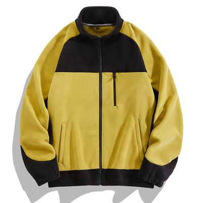 Giacca in Pile Taglia Grande da Uomo Inverno Nuovo Cardigan Sportivo Outdoor Felpa Pile Polare Giacca Calda per Uomo