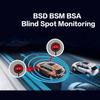 2Pcs Car Blind Spot Detection System Car Signal Lamp Warning Light Alarm Safety Driving Reversing Assistance Microwave Sensor