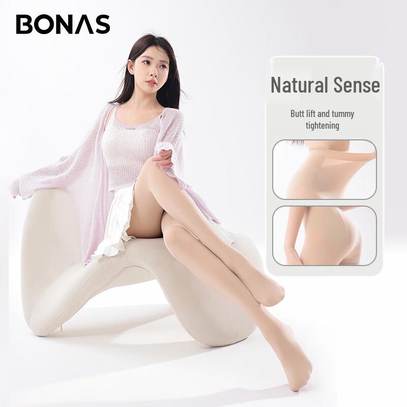 BONAS Women's 80D Illusion Warm Pantyhose