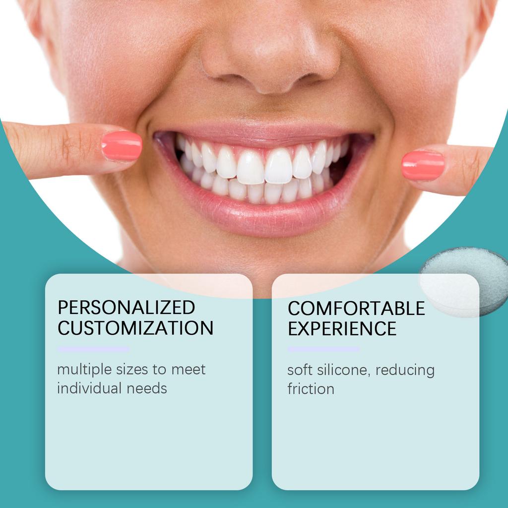 Oralhoe Regulowane Protezy Snap-On Silikonowe Dopasowanie Komfortowe Niestandardowy Rozmiar Urządzenie do Pielęgnacji Zębów