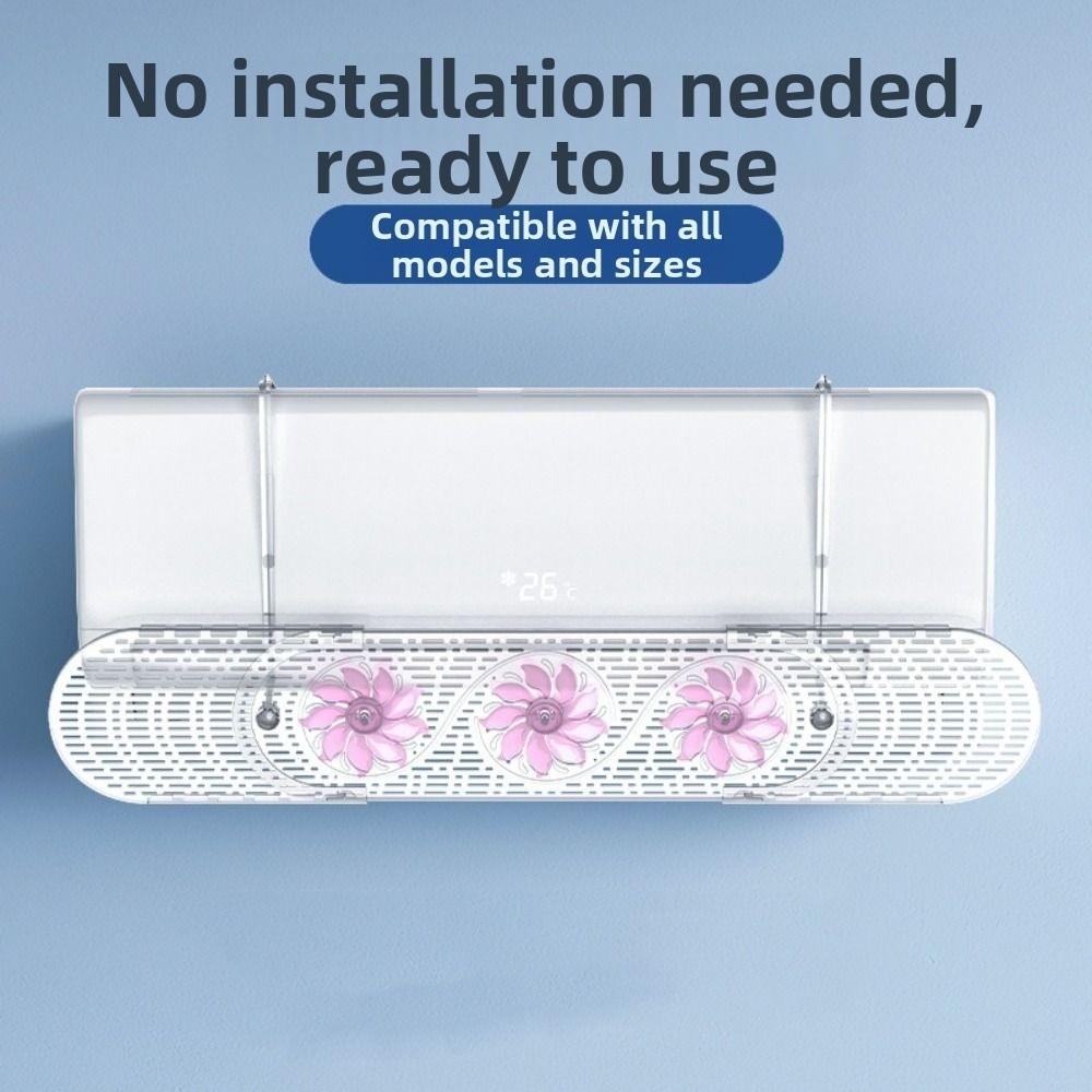 Anti Direct Blowing Air Conditioner Windshield Expandable Scalable Air Guide Plate  Pregnant Women