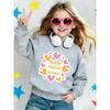 Mother'S Day Print Pattern Girls' Round Neck Sweatshirt 0-3 Years Comfortable And Durable Best Choice for Baby Outdoor