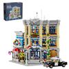 Brick Town Police Station House Buildings Sets,City Apartment Store Model Modular Buildings Blocks Gift for Adults Kids 3200PCS