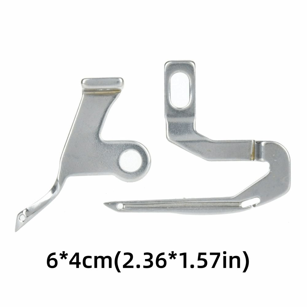 2pcs Alloy Overlock Looper Multifunctional Upper Lower Looper Sewing Machine Looper  Industrial Use