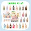 Heartbeat Macaron Face Series Blind Box 17cm, Handmade Minifigure, Mysterious Collectible Toy, Surprise Gift
