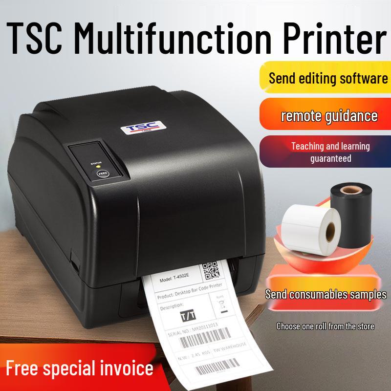

TSC-4503E Matte Silver Thermal Transfer Barcode Printer Labels and Clothing Tags Standard
