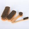 Shoe Brush Ergonomic Handle Shoe Cleaning Brushes Leather Shoe Maintenance