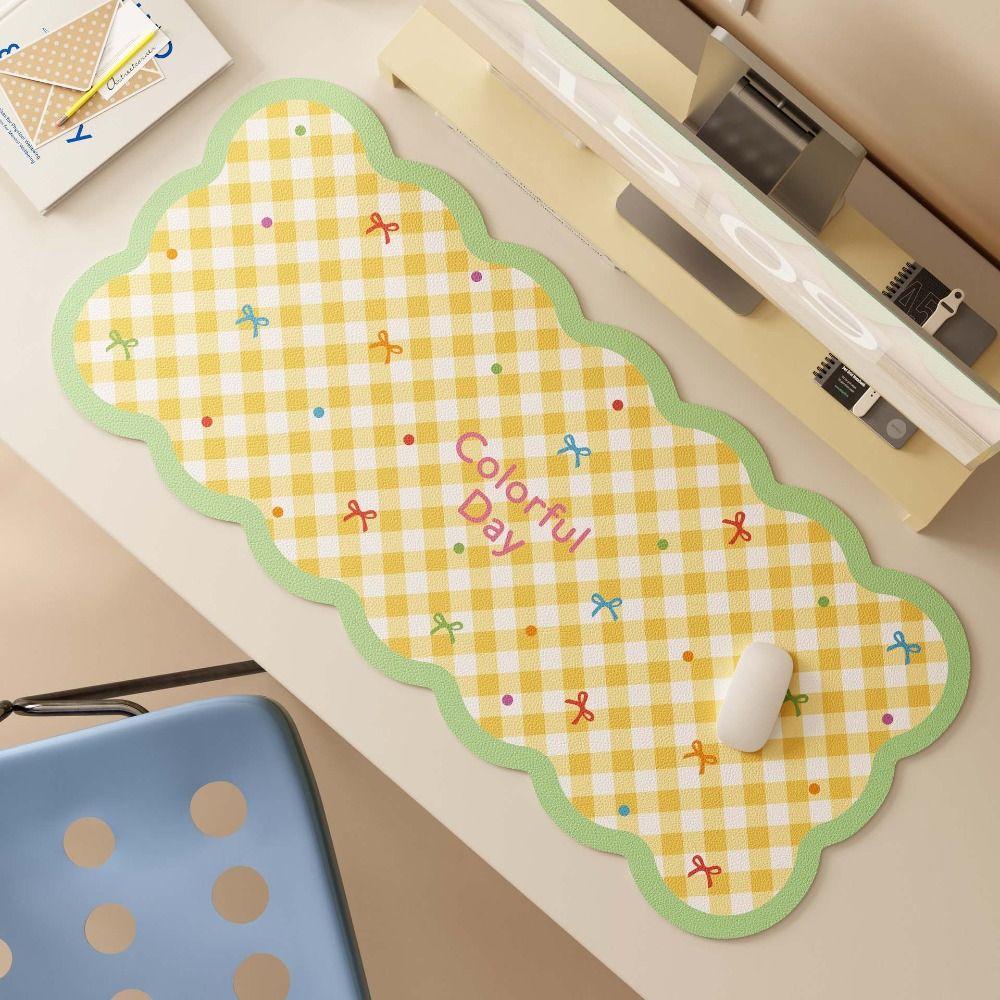 Waterproof Extra Large Mouse Pad Non Slip Desk Pad New Computer Desk Mat for Office and Home