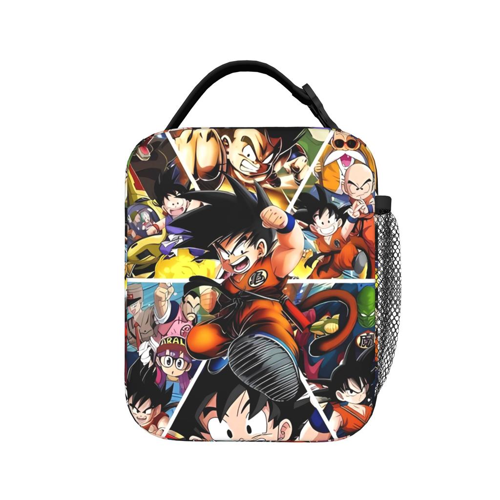 Charizard Smoke Sky Anime Lunch Box Field Picnic Lightweight Lunch Box For Girls Oxford Print Cooler Carrier Reliable Choice for Travel Needs