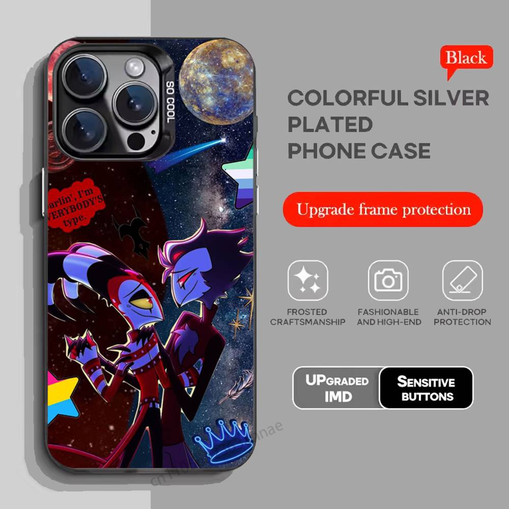 H-Helluva B-Boss Phone Case for iPhone 15 16 Pro Max  Air SE 11 13 Pro 14 Plus 12 11Pro 15Pro Max 16e Cover
