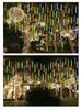 Waterproof Colorful Meteor Shower LED String Lights for Outdoor Decoration