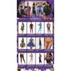 Halloween new golden rose skeleton print stage performance suit tight elastic men's and women's one-piece costume