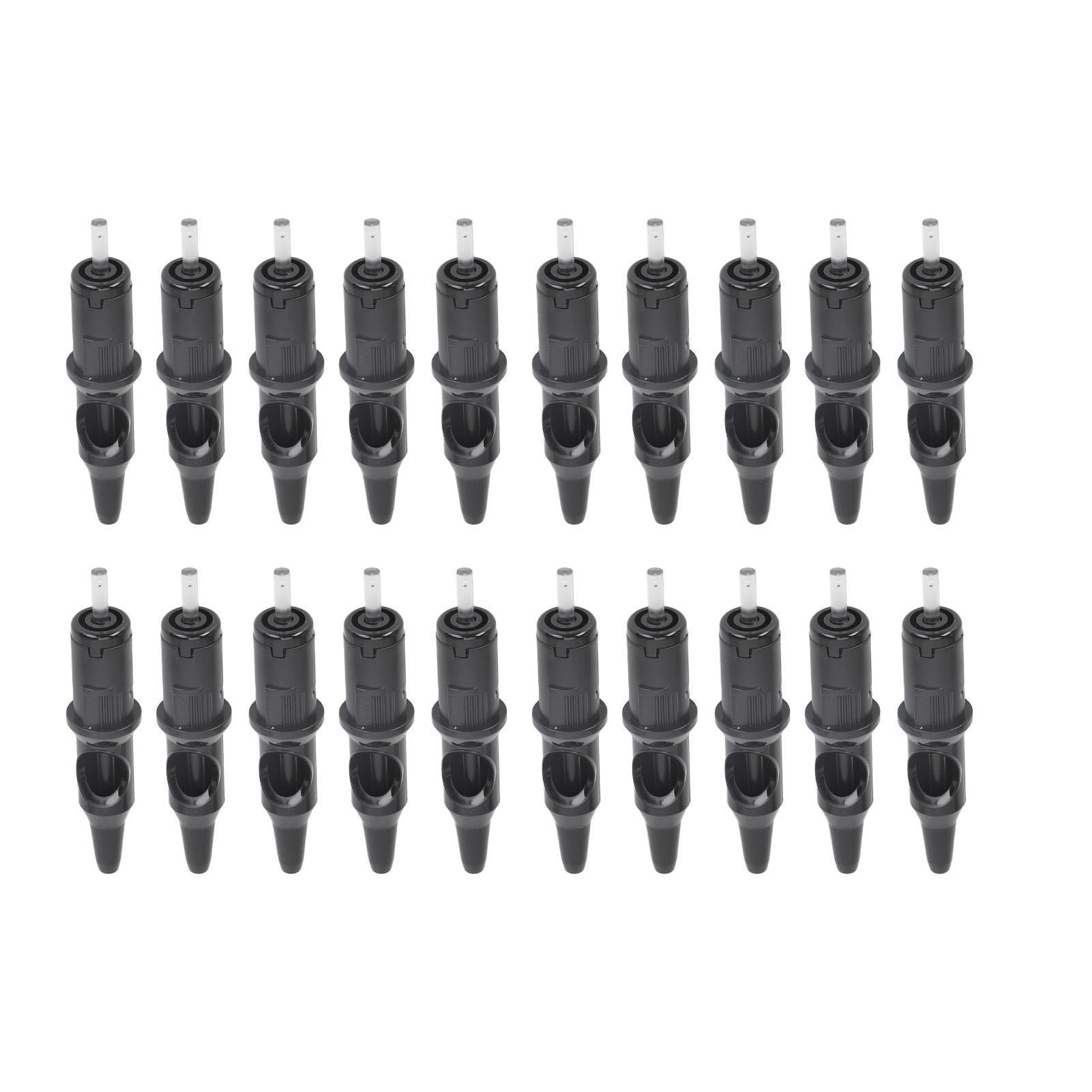 

20pcs Tattoo Ballpoint Pen Cartridges for Practice Dotwork Drawing 0.5mm Tip Tattoo Ball Pen чёрный