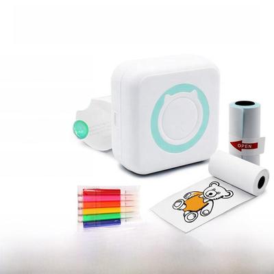 Compact Bluetooth Wireless Thermal Printer for Photos, Labels, and Notes