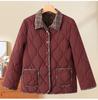 2025 New Style Women's Lightweight Fashion Plus Velvet Cotton Jacket