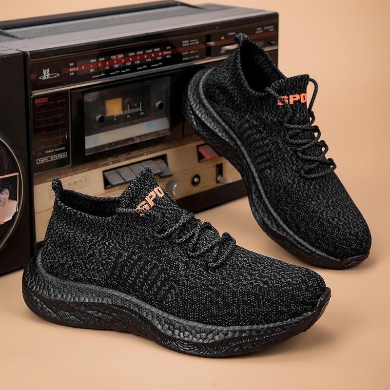 Fashion Men Shoes Breathable Men's Sneakers Comfortable Running Shoes Outdoor Slip On Walking Sneakers Women's Sock Jogging Shoes