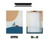 Custom Decorative Cute Dog Teddy Frameless Wall Painting for Living Room or Bedroom