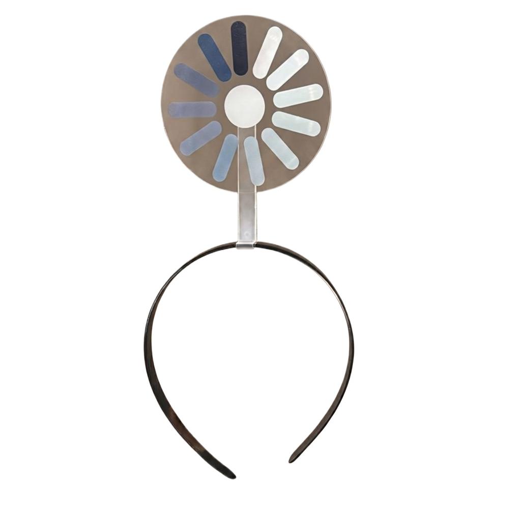 Novelty Computer Network Card Headband Hair Clip Unique Design Metal Material Lightweight Comfortable Headwear for Daily Use and Events