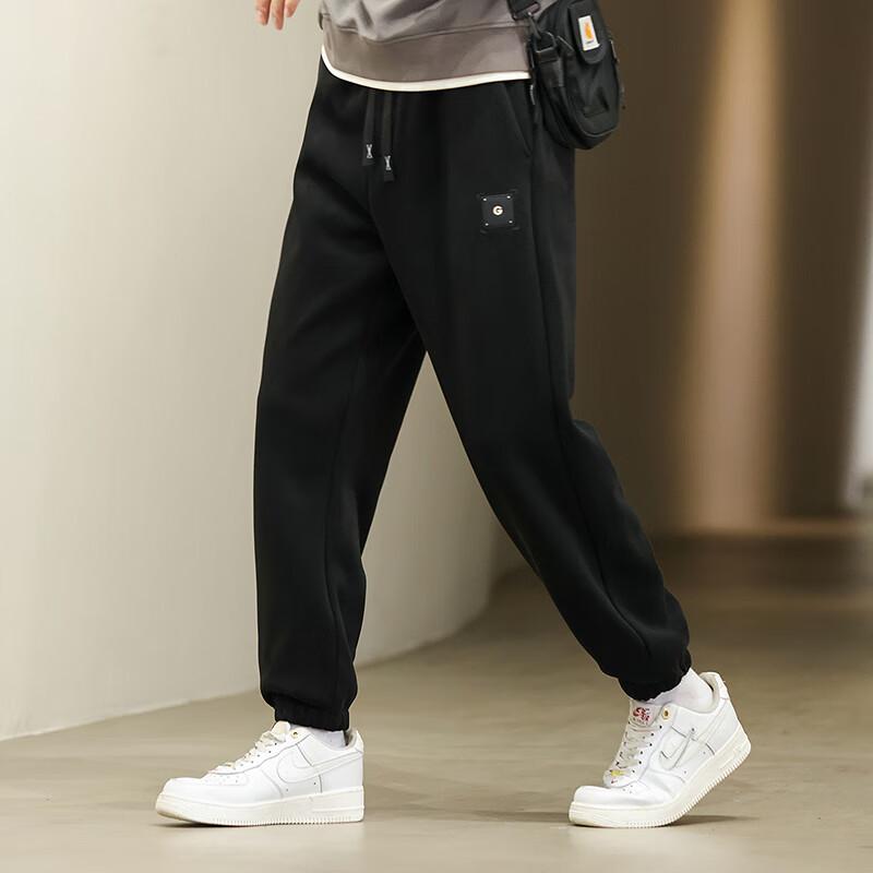 FAPAI Men's Fleece-Lined Jogger Pants