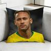 Football Sport NNeymarR Pillow Case Square DoubleSided Sofa Cushion Cover Bedroom Bedside Pillow Gift