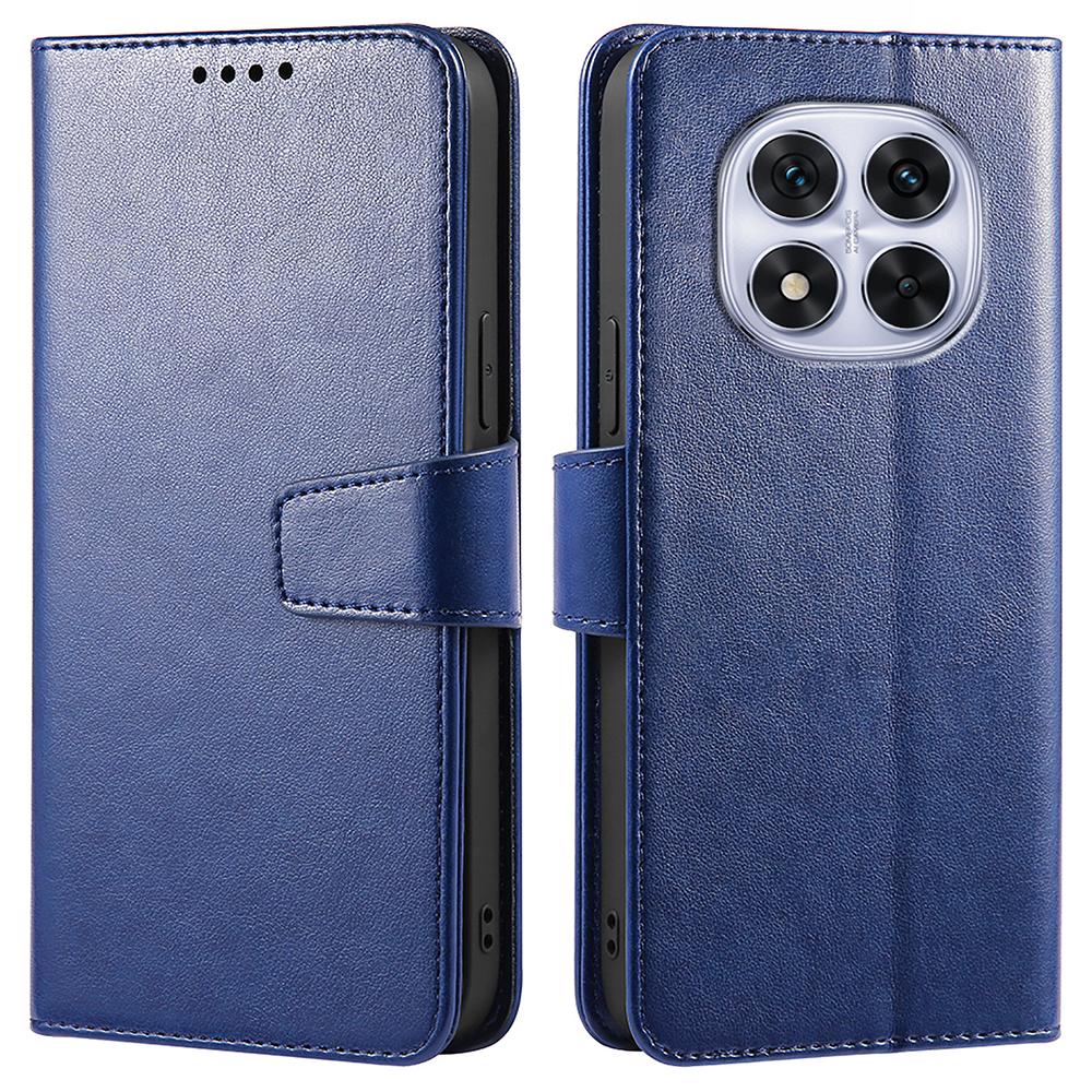 

For Xiaomi Redmi Note 14 Pro 4G Case Stand Card Holder Wallet Leather Phone Cover Blue