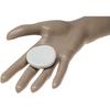 White Porcelain Round Chopstick Rest, Made in Japan, White, Commercial Use, Ceramic, Mino Ware