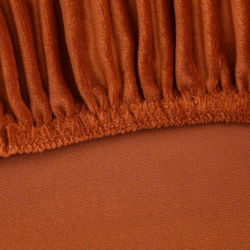 Samt-Stuhlbezug für Esszimmer, dicker elastischer Esszimmerstuhlbezug, Stretch-Stuhl-Schonbezug für Stuhl, Küchenstuhlbezug