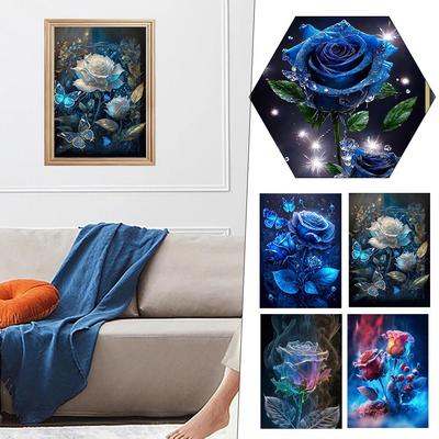  New Collection Rose 5D DIY Full Mosaic Flower Handcraft And Creativity Home Decoration