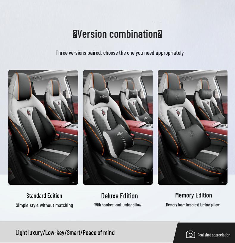 2021-2024 Changan CS75 PLUS Car Seat Covers, Full Coverage, Integrated Headrest