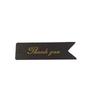 Swallowtail Thank You Hang Tag: Elegant Hot Stamped Paper Card for Gifts & Party Favors
