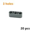 43857 32524 32316 Dickes Loch Arm Träger Hubarm Achse Auto Technische 1x2 1x7 1x5 Stein Kreatives MOC Baustein Kompatibles Spielzeug