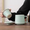 Ru Ware Ceramic Teacup with Tea & Water Separation Filter - Office Gift