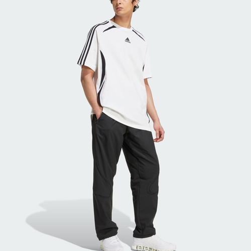 adidas Loose Fit Comfortable Pullover Crew Neck Short Sleeve T-Shirt Men's White