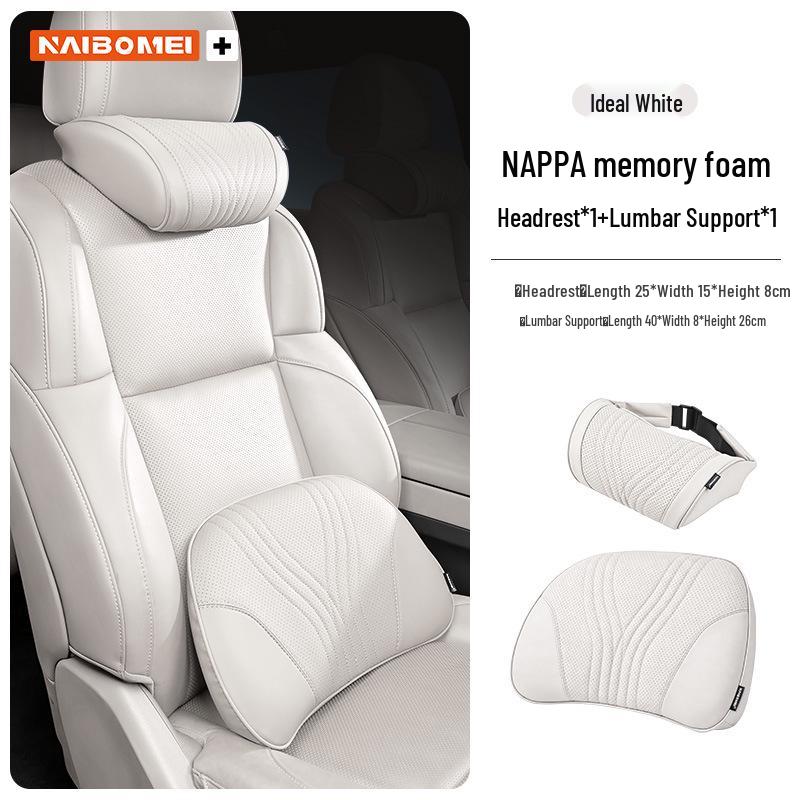 Zeekr 001/X/009 Car Headrest & Neck Pillow with Lumbar Support for Front and Rear Seats
