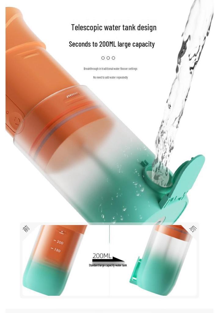 Portable Electric Water Flosser: Mini Oral Irrigator & Teeth Cleaner for Home Use