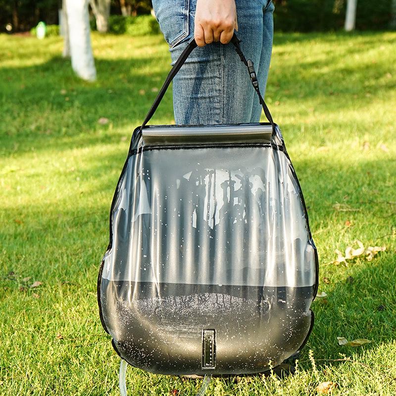 20L Solarbeheizte Campingdusche für Outdoor-Abenteuer