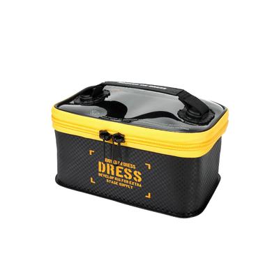 DRESS Foldable Tackle Box Multi EVA Multifunctional Fishing Tackle Case Storage Container Tackle Bag Reel Case Worms Lures Box [S]