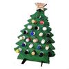 Christmas Count Down Calendar Natural Design Accommodates 24 Miniature Bottle Holiday Decoration For Family