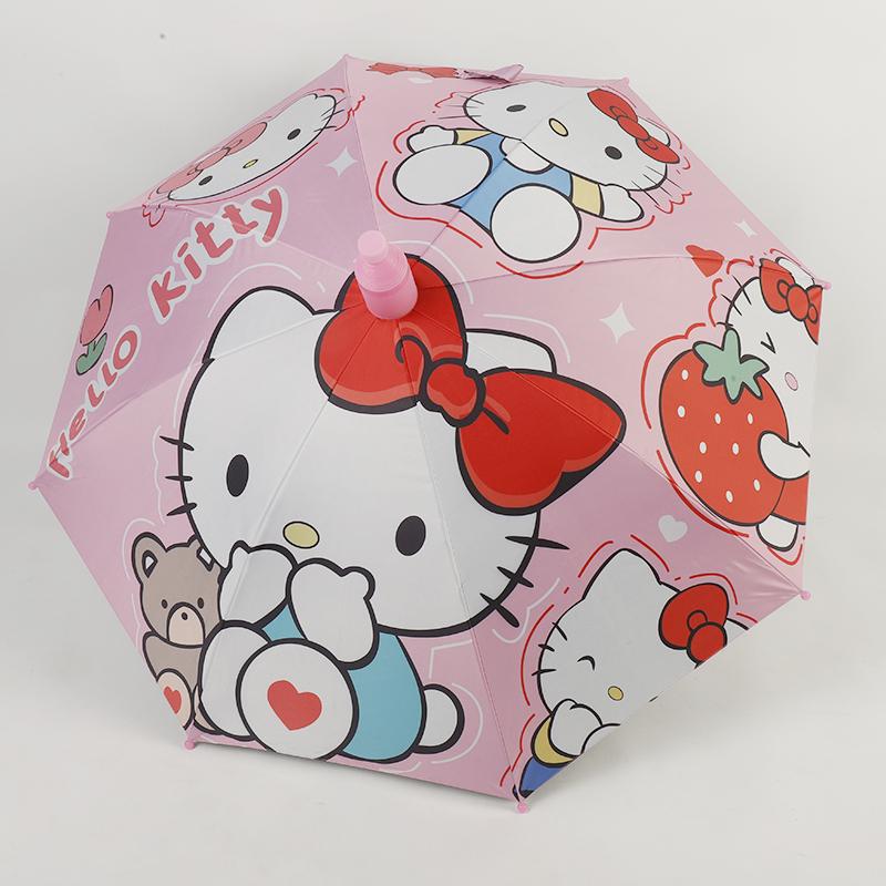 Automatic Cute Children's Umbrella for Students: Girls, Boys, and Kindergarten Kids