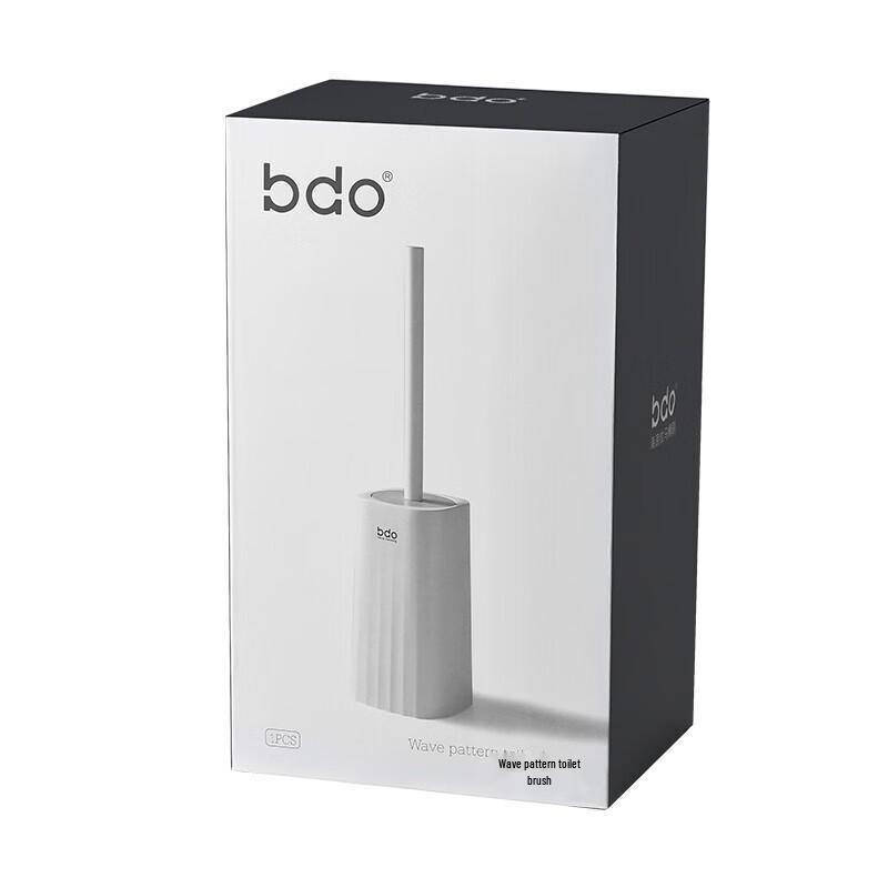 BDO Wave Pattern Toilet Brush with Base