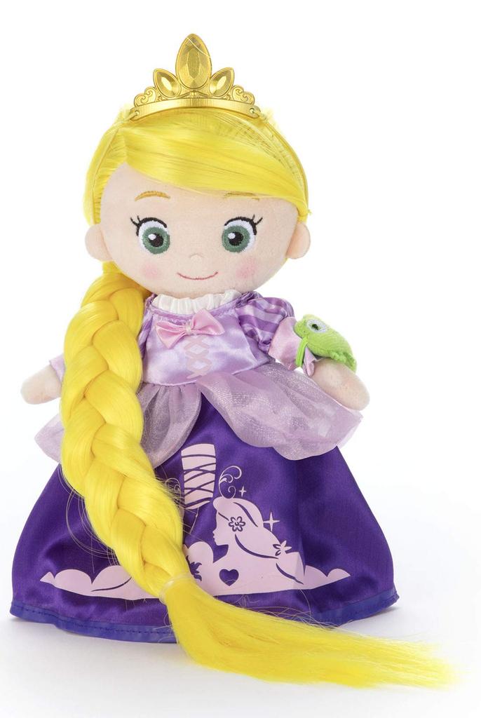 Disney Character My Friend Princess Hair & Makeup Plush Doll Deluxe Set (Tangled) Rapunzel